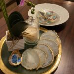 White Agate Crystal Coasters