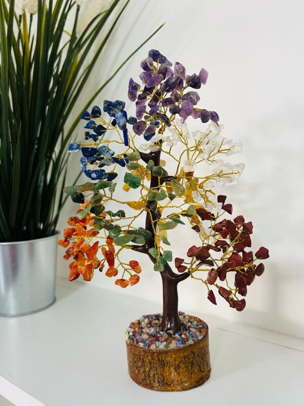 seven chakra crystal tree 300 crystals