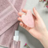 Rose quartz Natural Gua Sha Crystals Massage Tool - Image 2