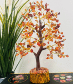 Carnelian crystal tree 300 crystals