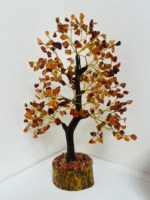 Carnelian crystal tree 300 crystals