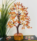 Carnelian crystal tree 300 crystals