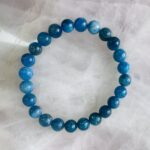 Apatite crystal bracelet