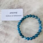 Apatite crystal bracelet