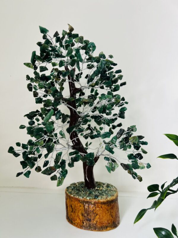Green Jade Crystal Tree 500 crystals