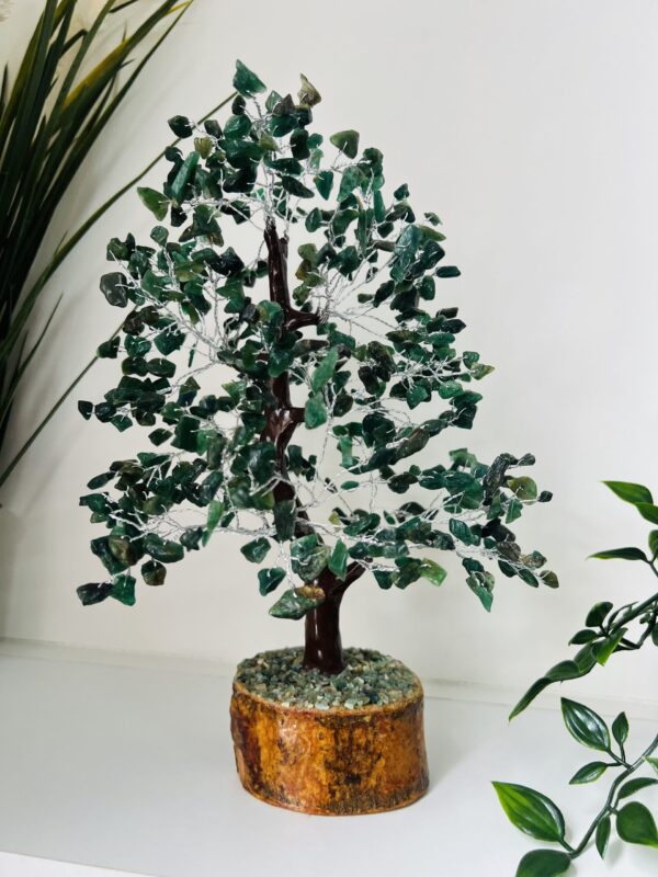 Green Jade Crystal Tree 500 crystals