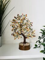 Multistone Crystal Tree Gold wire 500 crystals