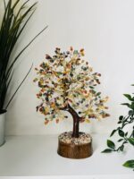 Multistone Crystal Tree Gold wire 500 crystals