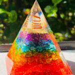 Chakra orgonite Pyramid