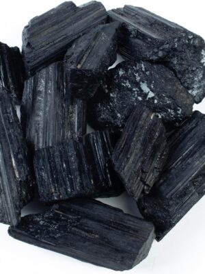 Black tourmaline Raw crystals