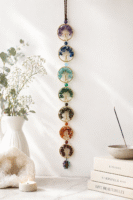 7 chakra wall hanging tree of life Chakra Wall Hanging,