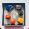 Seven Chakra Stones Set With Guide and Gift Box - Image 3