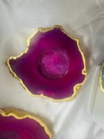 Agate Tea Light Candle Holder