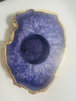 Agate Tea Light Candle Holder