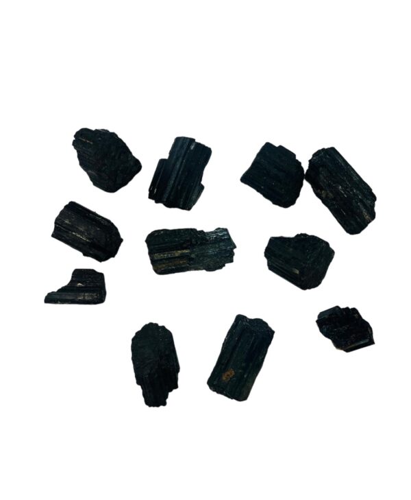 Black tourmaline Raw crystals