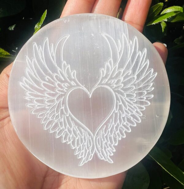 Selenite Crystal Charging Plate