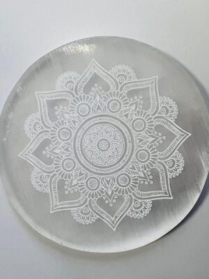 Selenite Crystal Charging Plate