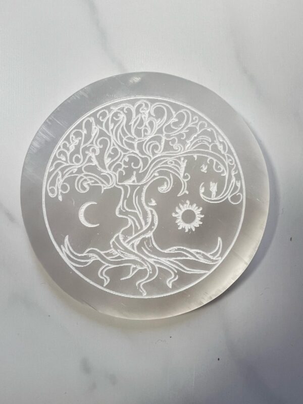Selenite Crystal Charging Plate