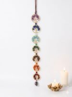 7 chakra wall hanging tree of life Chakra Wall Hanging,