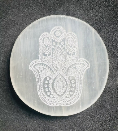 Selenite Crystal Charging Plate