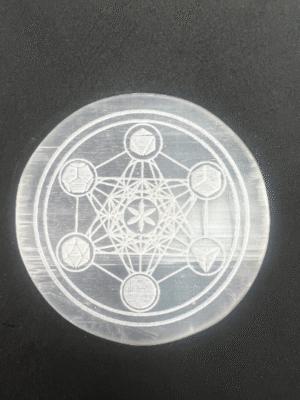 Selenite Crystal Charging Plate