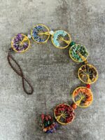 7 chakra wall hanging tree of life Chakra Wall Hanging,