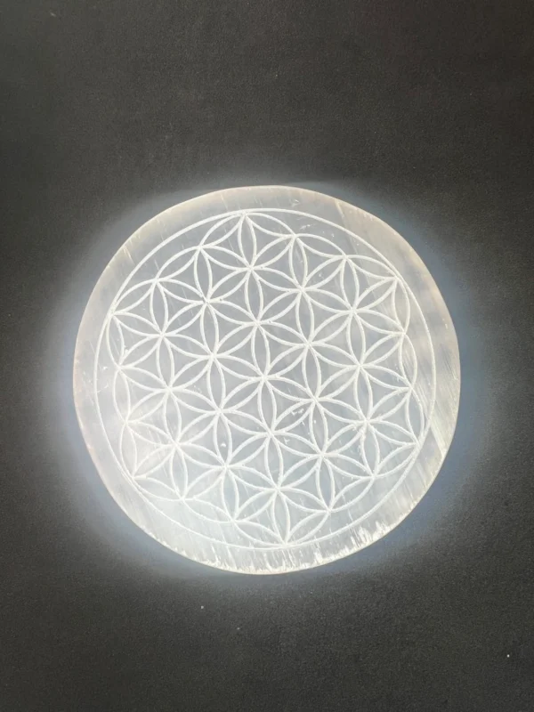 Selenite Crystal Charging Plate