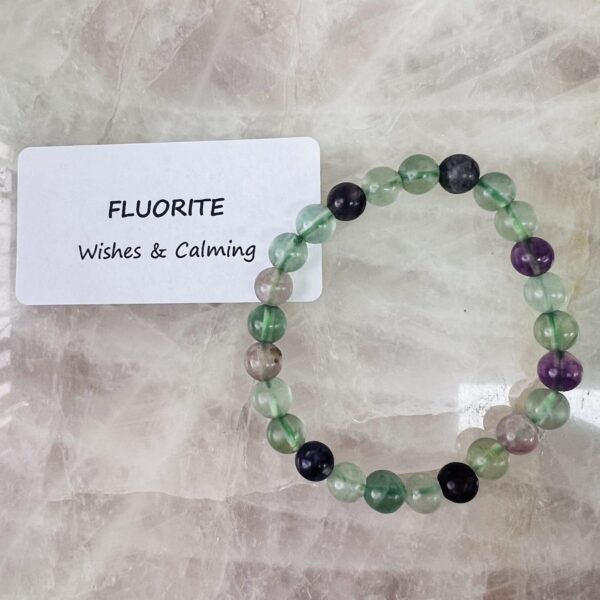 Fluorite Crystal Bracelet