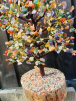 Large Multistone Crystal Tree