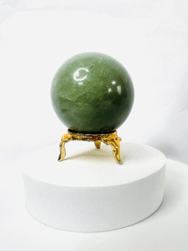 Green Aventurine Crystal Sphere 40mm - Image 8