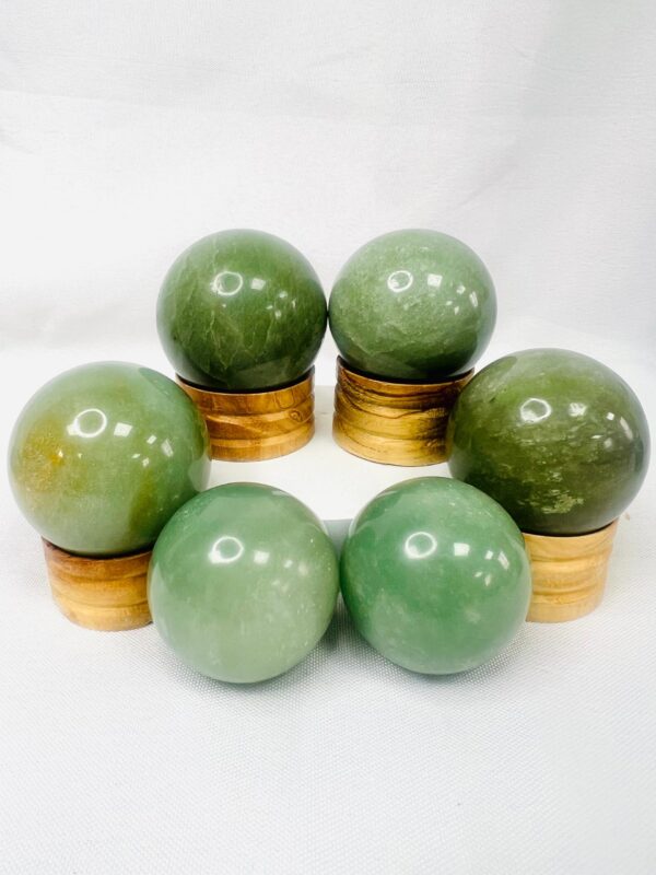 Green Aventurine Crystal Sphere 40mm - Image 3