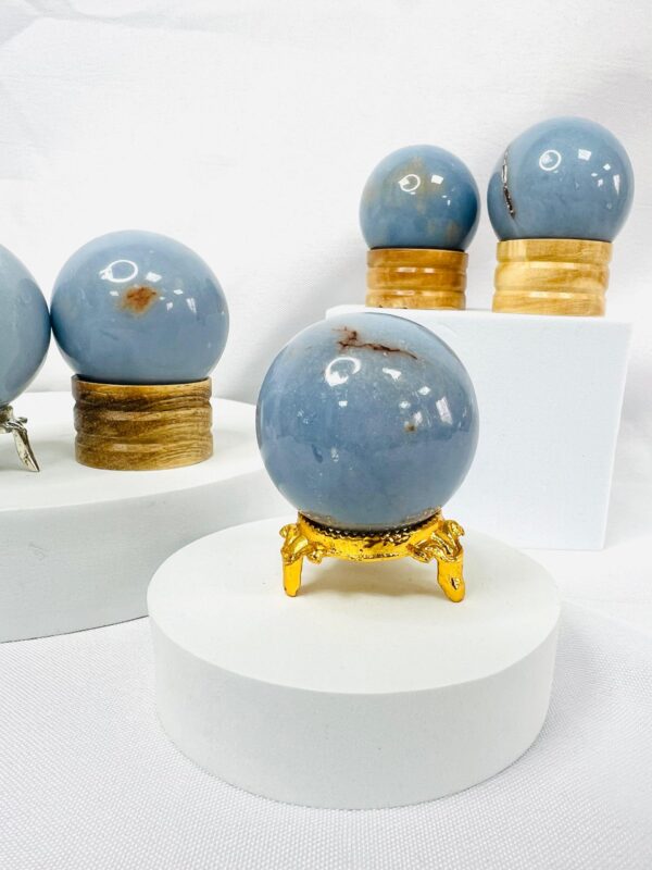 Angelite Crystal Sphere 40mm - Image 3