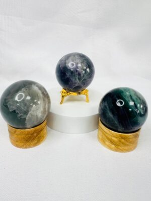 Fluorite Crystal Sphere 45mm