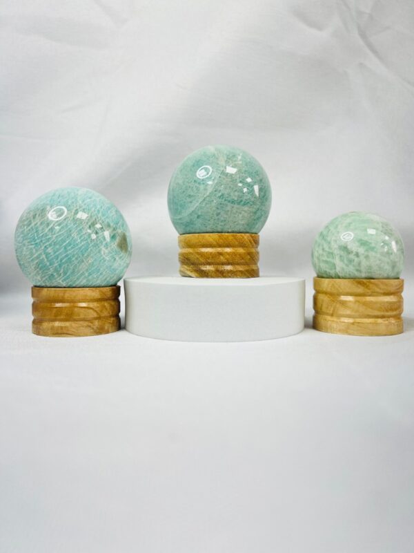 Amazonite crystal Sphere 40mm