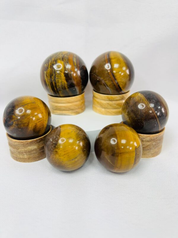 Tigers eye crystal Sphere - Image 3