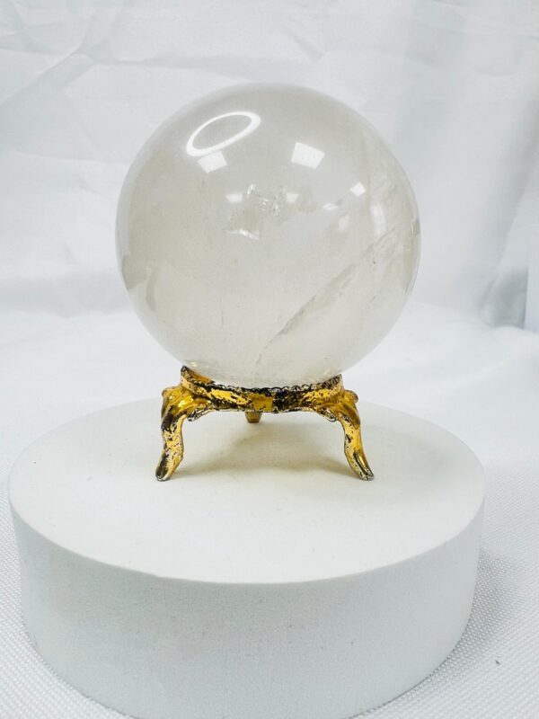 Clear Quartz crystal Sphere 40mm - Image 6