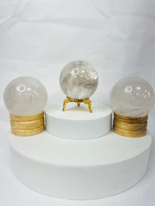 Clear Quartz crystal Sphere 40mm
