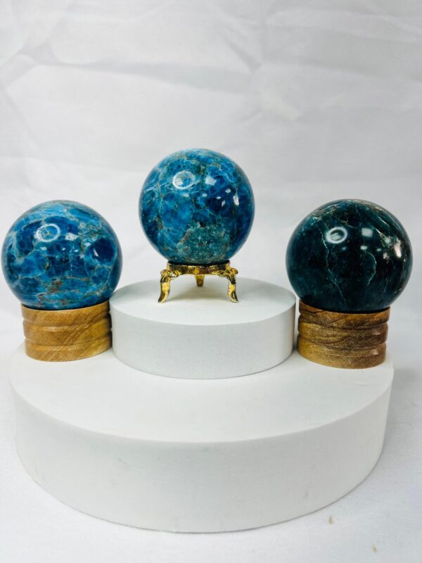 Apatite Crystal Sphere 40mm - Image 8