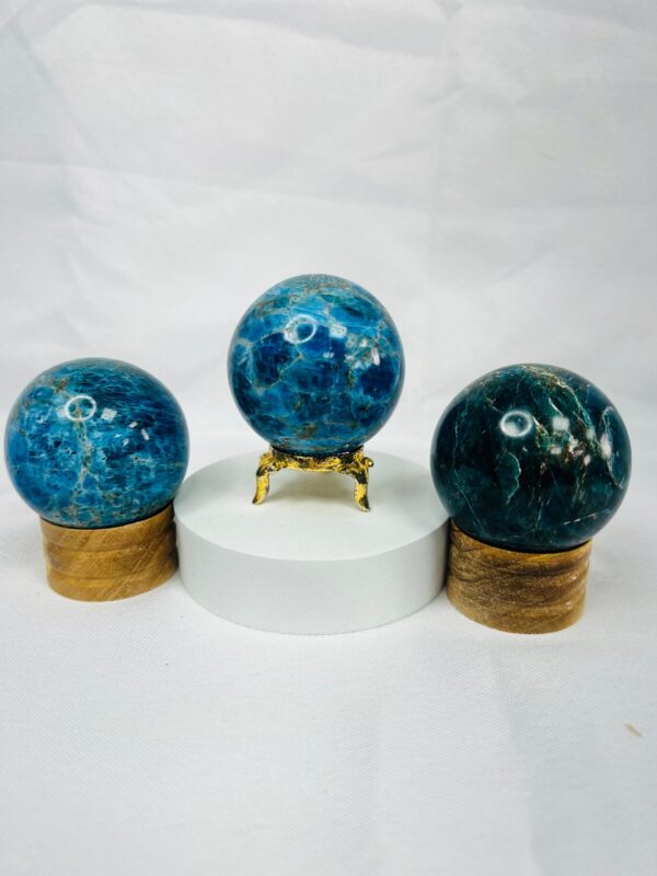 Apatite Crystal Sphere 40mm - Image 4