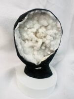 White Apophyllite Geode, Druzy Apophylite , Zeolite Geode