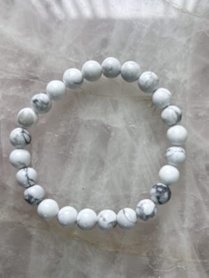 Howlite Crystal Bracelet