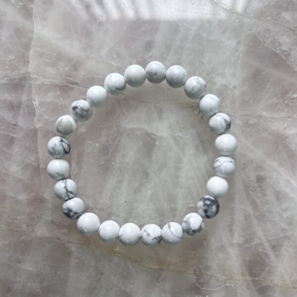 Howlite Crystal Bracelet