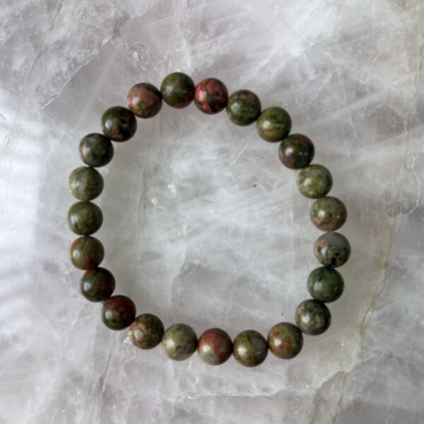 Unakite Crystal Bracelets