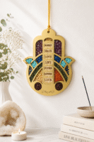 7 Chakra wall hanging , Hamsa hand wall hanging