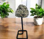 Raw Pyrite Cluster on stand