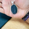 Natural Raw Black Tourmaline crystal necklace - Image 5
