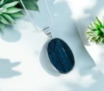 Natural Raw Black Tourmaline crystal necklace