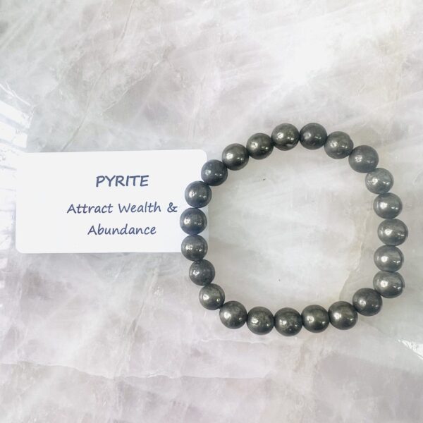 Pyrite Crystal Bracelet