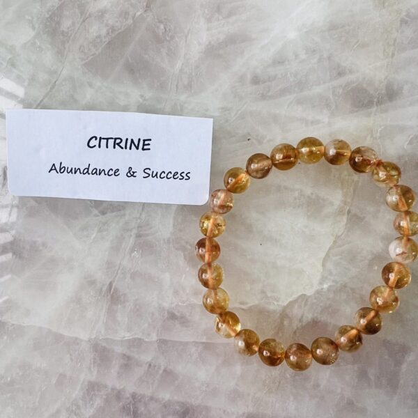 Citrine Crystal Bracelet