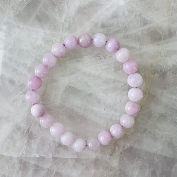 Kunzite Crystal Bracelet